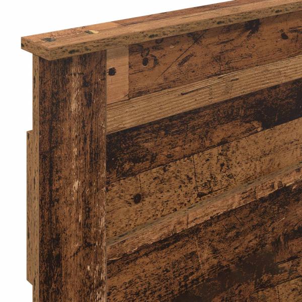 Kopfteil mit Kopfteil Altholz 90 cm Holzwerkstoff