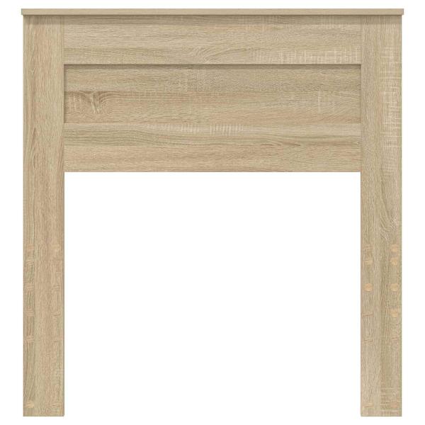 Kopfteil mit Kopfteil Sonoma-Eiche 80 cm Holzwerkstoff