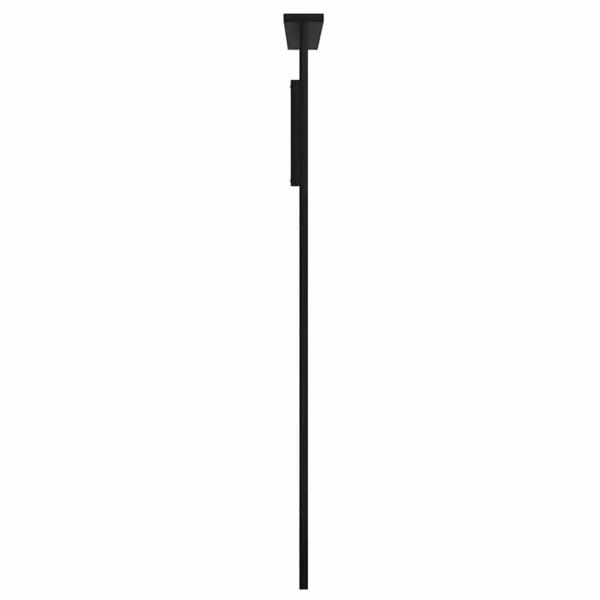 Kopfteil mit Kopfteil Schwarz Eichen-Optik 75 cm Holzwerkstoff