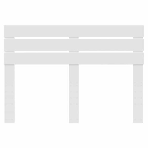 Kopfteil mit Kopfteil Weiß 160 cm Holzwerkstoff
