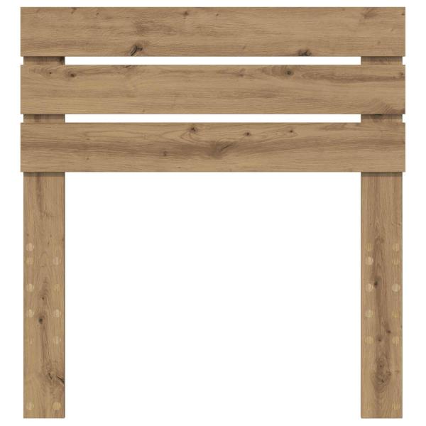 Kopfteil Artisan-Eiche Holzwerkstoff