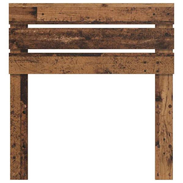 Kopfteil mit Kopfteil Altholz 75 cm Holzwerkstoff