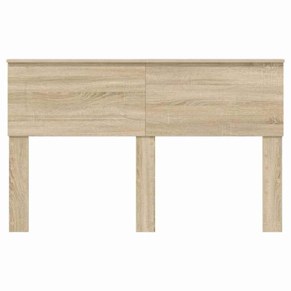 Kopfteil mit Kopfteil Sonoma-Eiche 150 cm Holzwerkstoff