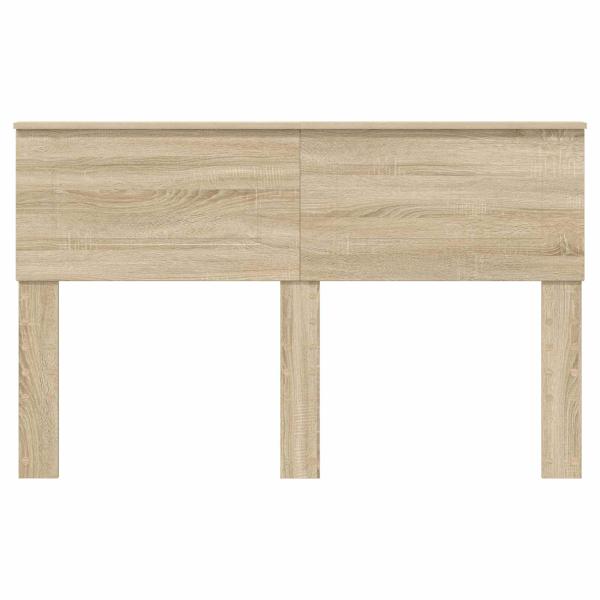 Kopfteil mit Kopfteil Sonoma-Eiche 140 cm Holzwerkstoff