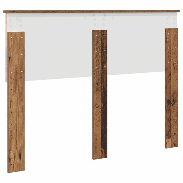 Kopfteil mit Kopfteil Altholz 135 cm Holzwerkstoff
