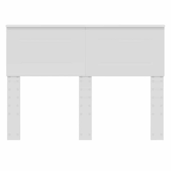 Kopfteil mit Kopfteil Weiß 120 cm Holzwerkstoff