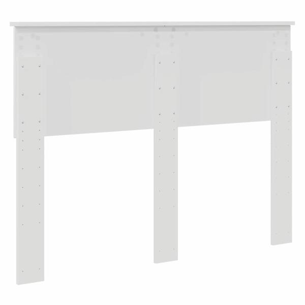 Kopfteil mit Kopfteil Weiß 120 cm Holzwerkstoff