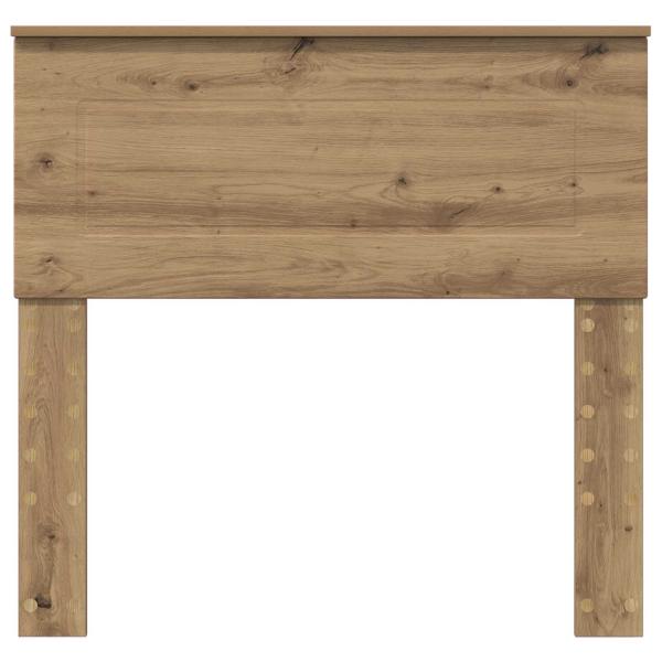 ARDEBO.de - Kopfteil mit Kopfteil Artisan-Eiche 100 cm Holzwerkstoff