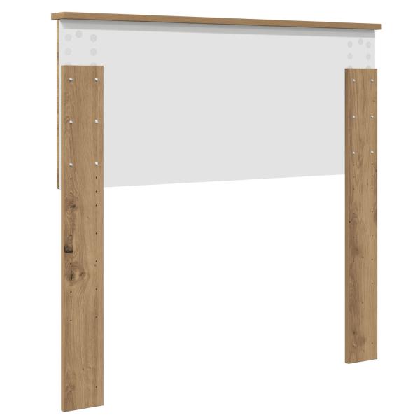 ARDEBO.de - Kopfteil mit Kopfteil Artisan-Eiche 90 cm Holzwerkstoff