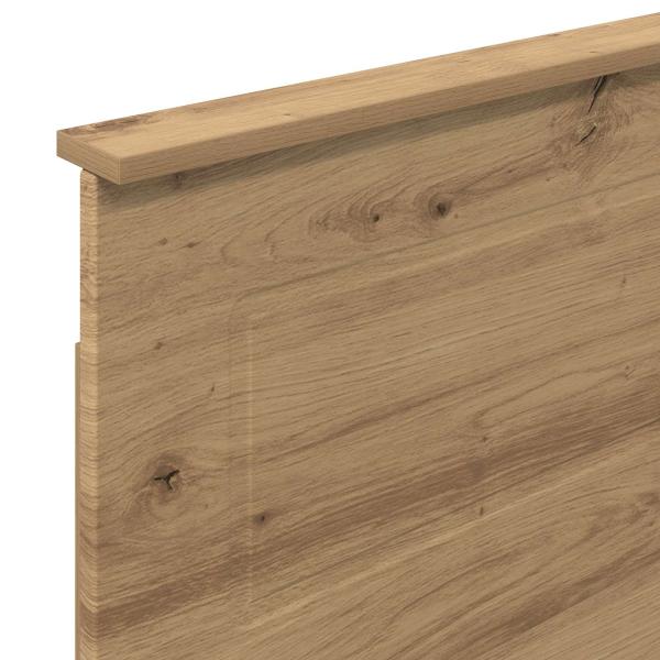 Kopfteil Artisan-Eiche Holzwerkstoff