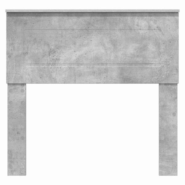 Kopfteil mit Kopfteil Beton Grau 80 cm Holzwerkstoff
