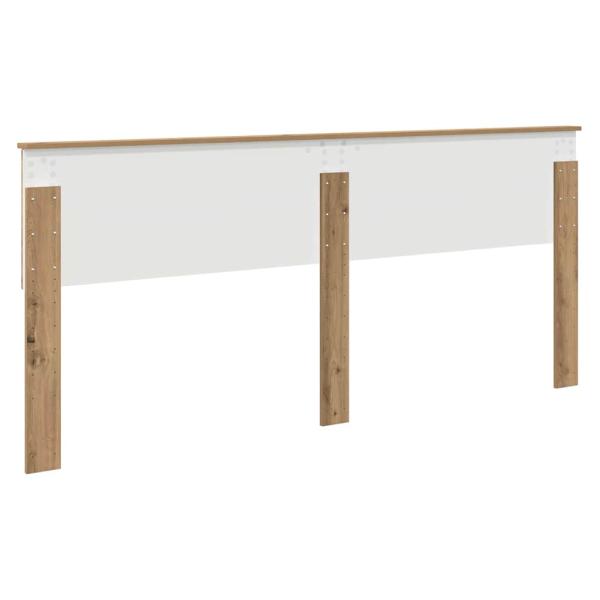 Kopfteil mit Kopfteil Artisan-Eiche 200 cm Holzwerkstoff