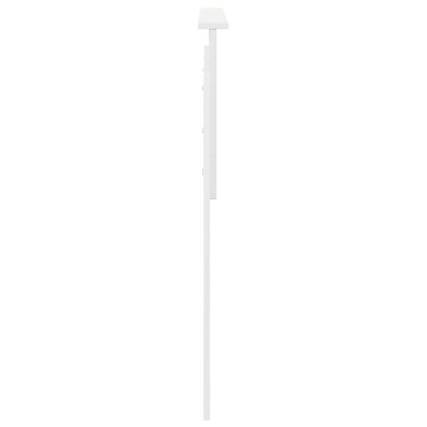 Kopfteil mit Kopfteil Weiß 140 cm Holzwerkstoff