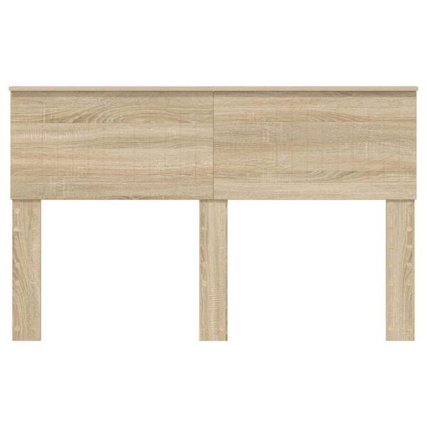 Kopfteil mit Kopfteil Sonoma-Eiche 140 cm Holzwerkstoff