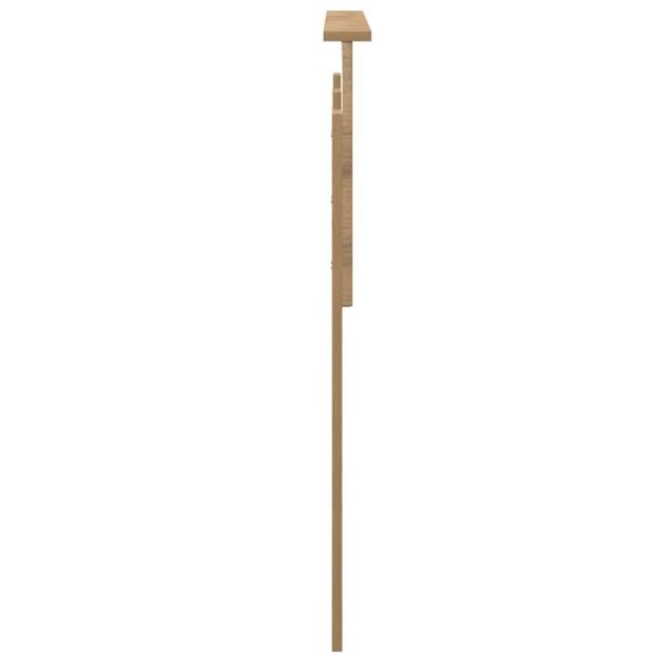 Kopfteil mit Kopfteil Artisan-Eiche 120 cm Holzwerkstoff