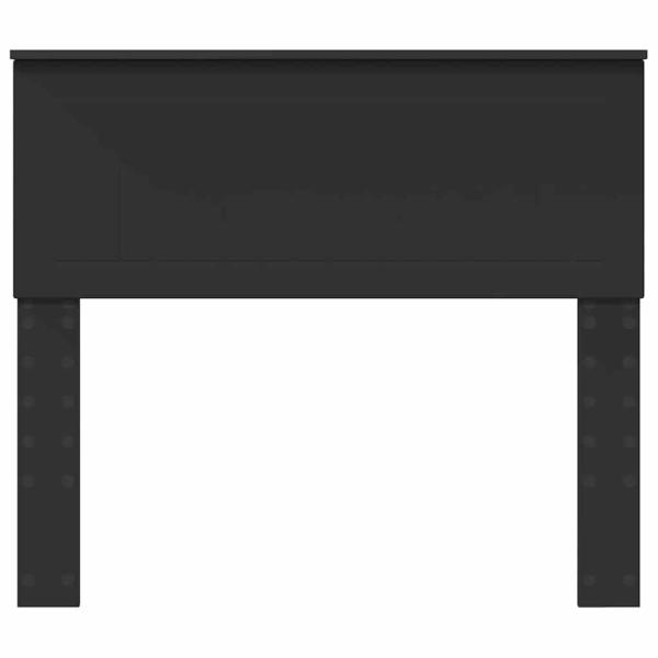 Kopfteil mit Kopfteil Schwarz Eichen-Optik 100 cm Holzwerkstoff