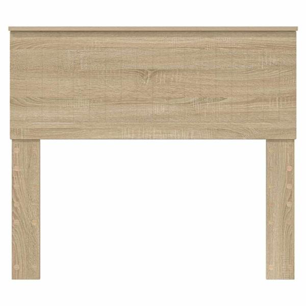 Kopfteil mit Kopfteil Sonoma-Eiche 100 cm Holzwerkstoff