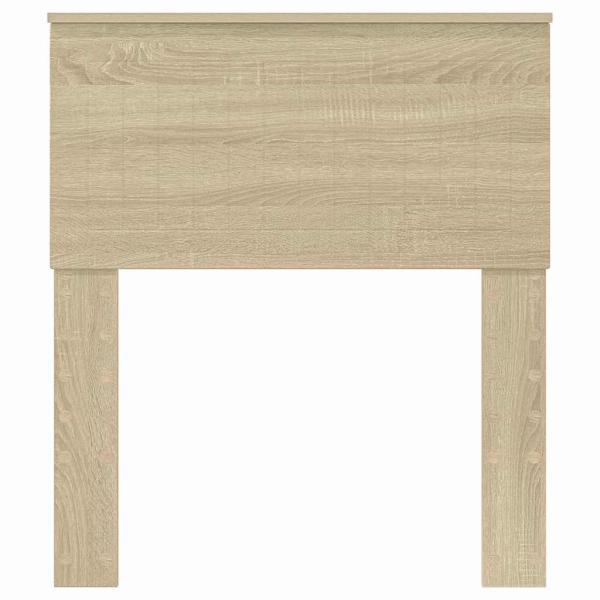 Kopfteil mit Kopfteil Sonoma-Eiche 75 cm Holzwerkstoff