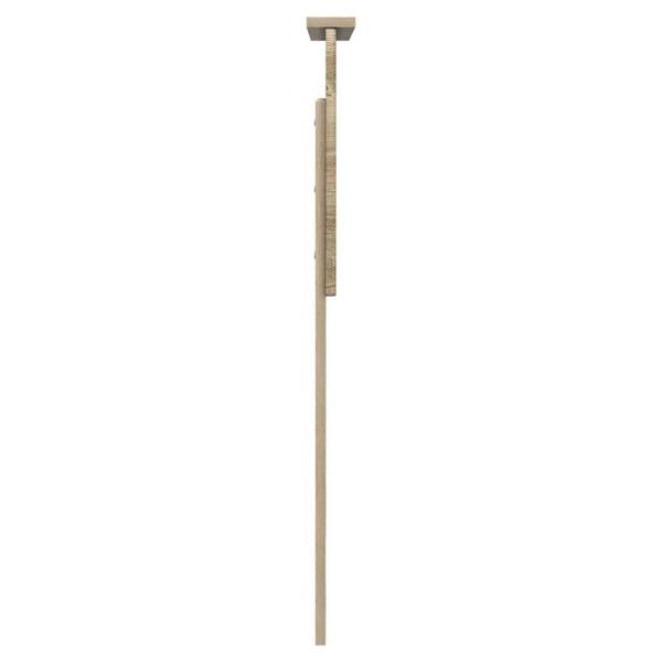 Kopfteil mit Kopfteil Sonoma-Eiche 75 cm Holzwerkstoff