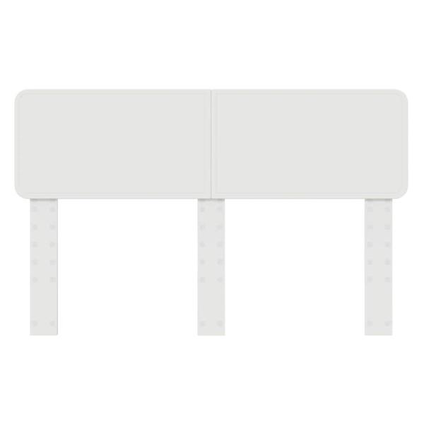 Kopfteil mit Kopfteil Weiß 150 cm Holzwerkstoff