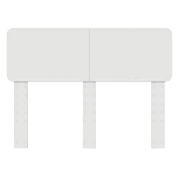 Kopfteil mit Kopfteil Weiß 135 cm Holzwerkstoff