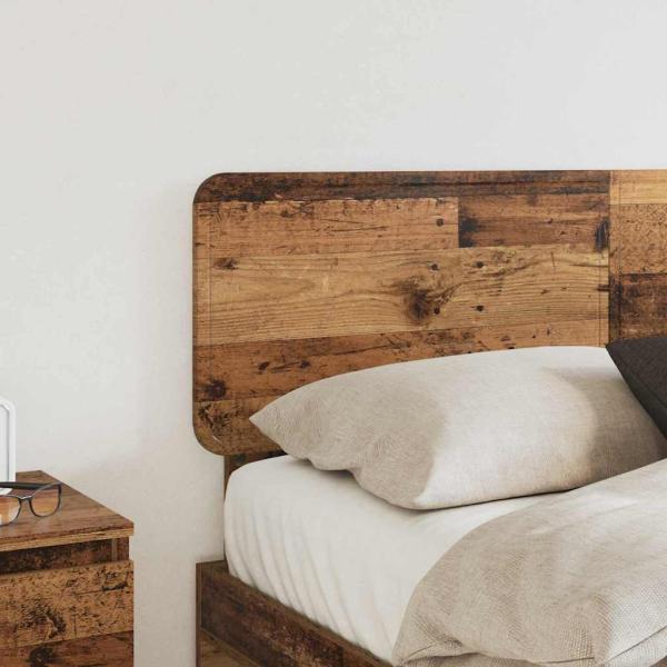 Kopfteil mit Kopfteil Altholz 135 cm Holzwerkstoff