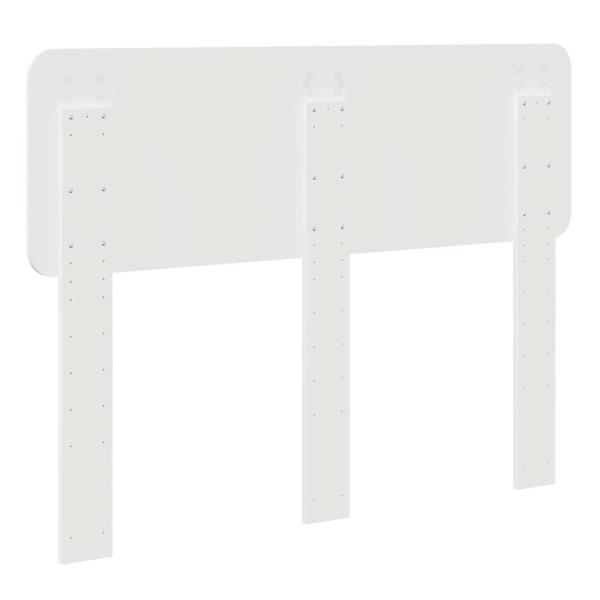 Kopfteil mit Kopfteil Weiß 120 cm Holzwerkstoff