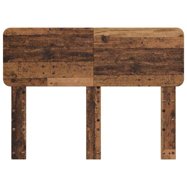 Kopfteil mit Kopfteil Altholz 120 cm Holzwerkstoff