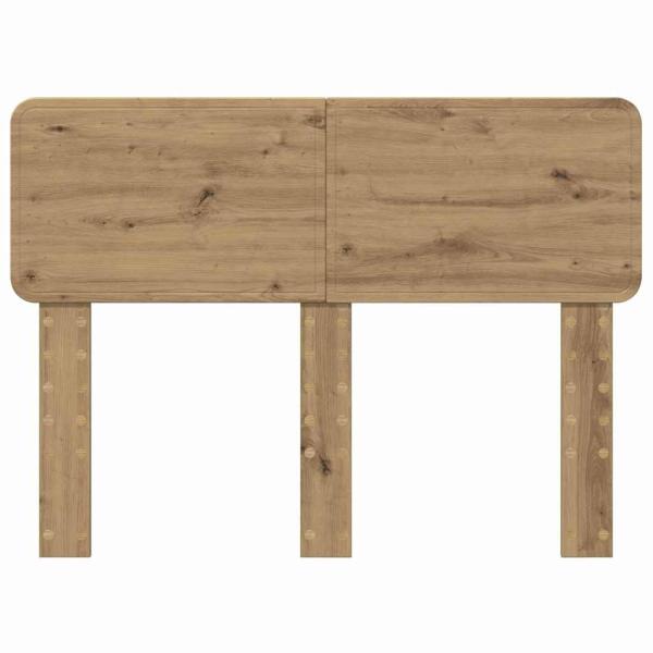 Kopfteil mit Kopfteil Artisan-Eiche 120 cm Holzwerkstoff