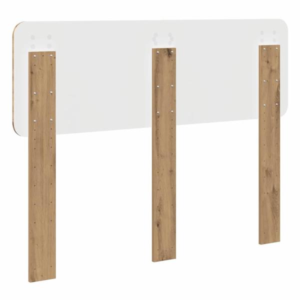 Kopfteil mit Kopfteil Artisan-Eiche 120 cm Holzwerkstoff