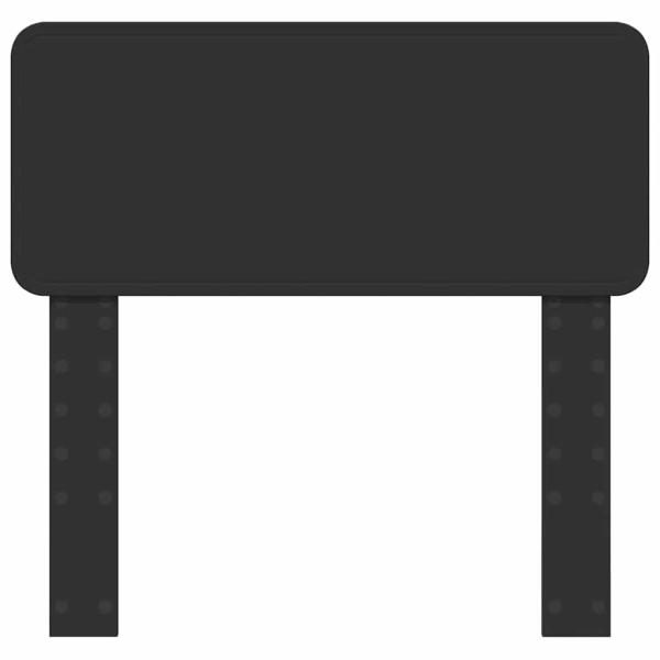 Kopfteil mit Kopfteil Schwarz Eichen-Optik 100 cm Holzwerkstoff