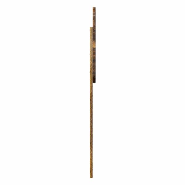 Kopfteil Geräucherte Eiche Holzwerkstoff