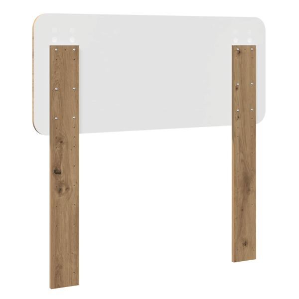 Kopfteil mit Kopfteil Artisan-Eiche 80 cm Holzwerkstoff