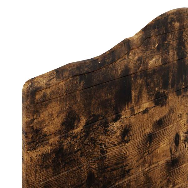 Kopfteil Geräucherte Eiche Holzwerkstoff