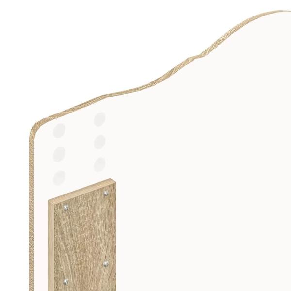 Kopfteil mit Kopfteil Sonoma-Eiche 90 cm Holzwerkstoff