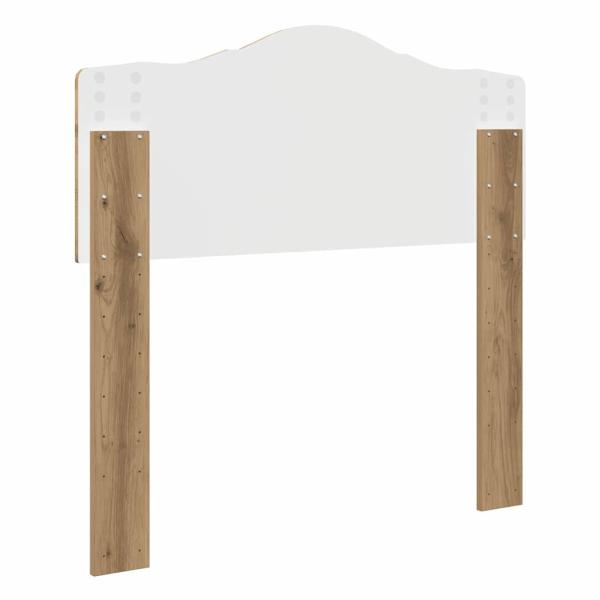 Kopfteil mit Kopfteil Artisan-Eiche 90 cm Holzwerkstoff