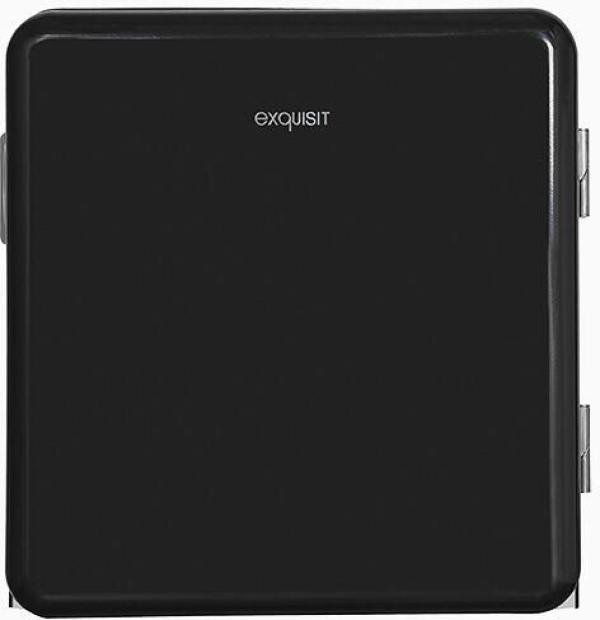 ARDEBO.de Exquisit CKB45-0-031F Mini Kühlschrank, 48,5 cm breit, 47 L, schwarz (PV)