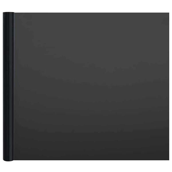 Statisches Fensterfolie Schwarz 60 x 500 cm PVC