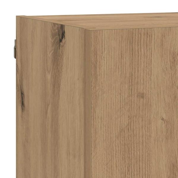 TV Wand Einheiten mit LED 5 pcs Artisan-Eiche 40,5 x 30 x 90 cm