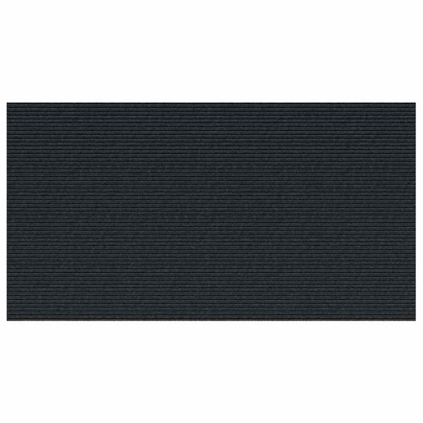 Teppichläufer Anthrazit 80 x 150 cm Stoff