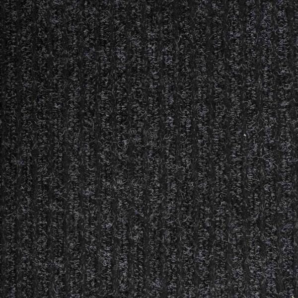 Teppichläufer Anthrazit 80 x 500 cm Stoff