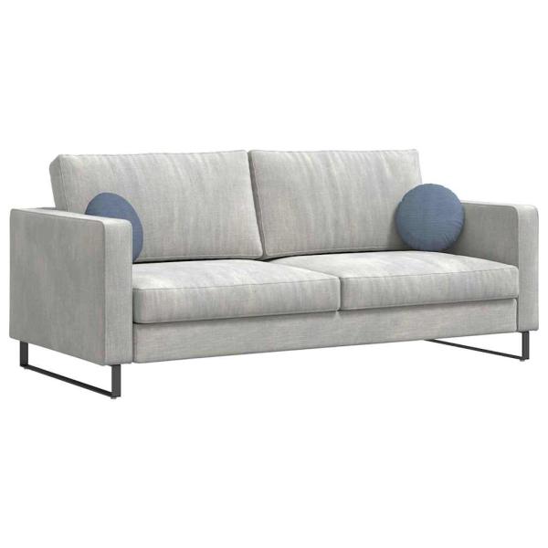 Sitzkissen 2 pcs Blau Ø 30 cm Cordstoff