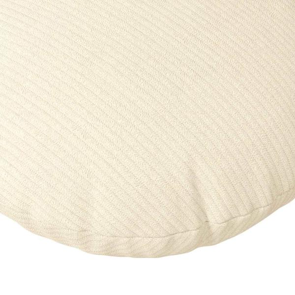 Sitzkissen 2 pcs Creme Ø 40 cm Cordstoff