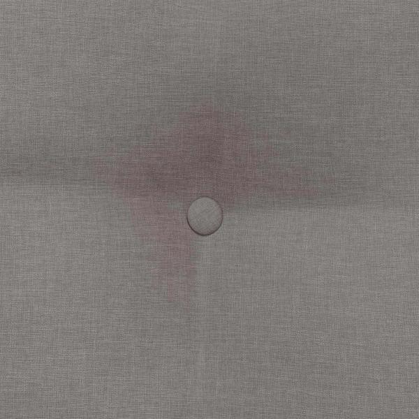 Rücken Kissen Taupe 45 x 24 x 50 cm Stoff