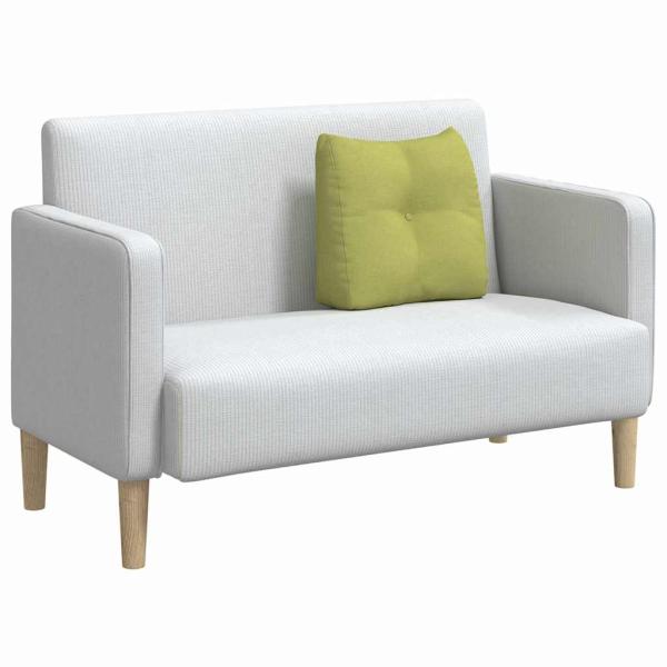 Rücken Kissen Hellgrün 45 x 24 x 50 cm Stoff