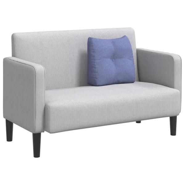 Rücken Kissen Jeans blau 45 x 24 x 50 cm Stoff