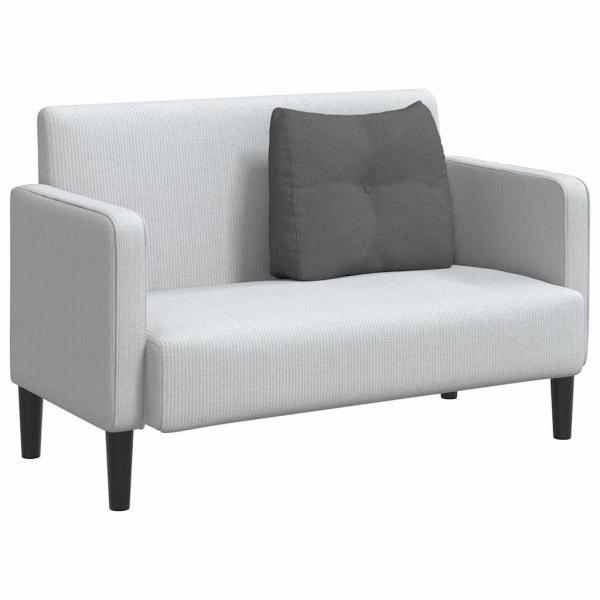 Rücken Kissen Dunkelgrau 60 x 24 x 50 cm Stoff