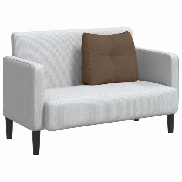 Rücken Kissen Braun 60 x 24 x 50 cm Stoff