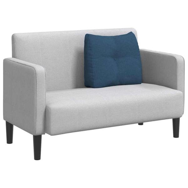 Rücken Kissen Blau 60 x 24 x 50 cm Stoff