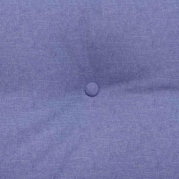 Rücken Kissen Jeans blau 140 x 24 x 50 cm Stoff